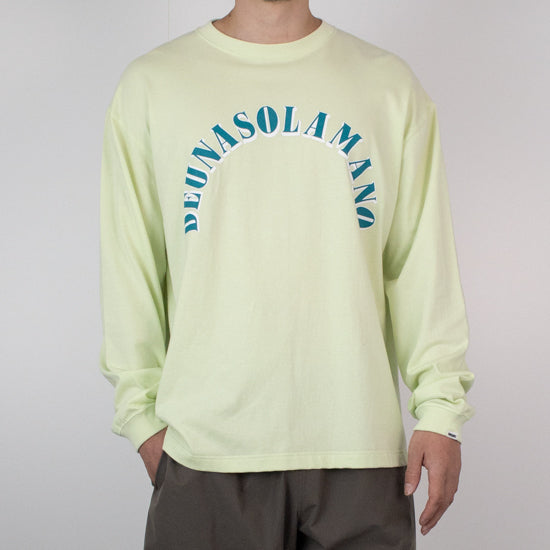 【 ONEWAY 】SPANISH① L/S TEE　LT.GREEN