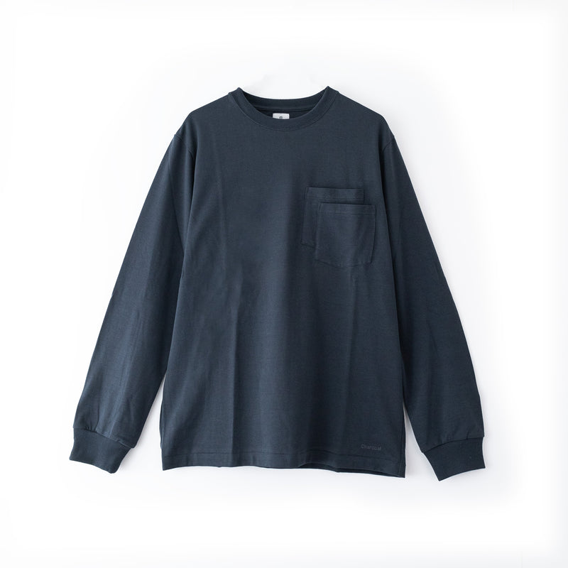 【 Original Charcoal 】29/USA Crew W L/S