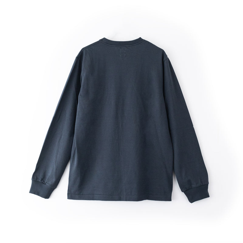 【 Original Charcoal 】29/USA Crew W L/S