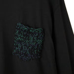 【 Original Charcoal 】Weave Pocket L/S