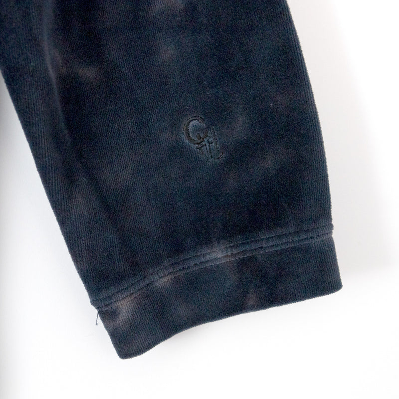 【 Original Charcoal 】Velour Foot N-Dye L/S　Grey/Charcoal