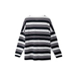 【 Original Charcoal 】Mono Border  Foot WP6 L/S
