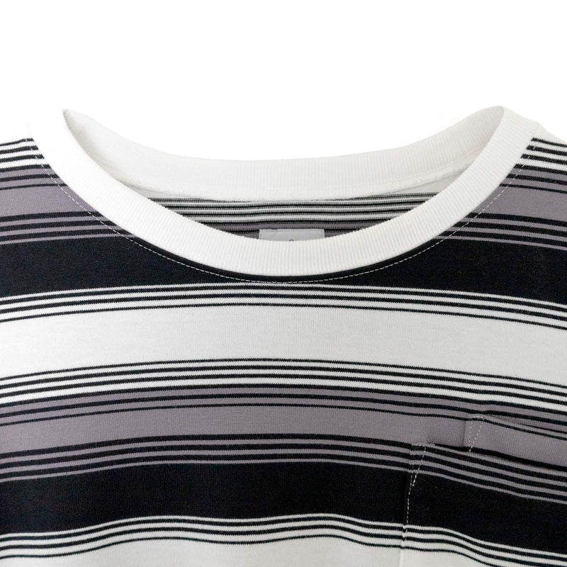 【 Original Charcoal 】Mono Border  Foot WP6 L/S