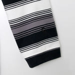 【 Original Charcoal 】Mono Border  Foot WP6 L/S