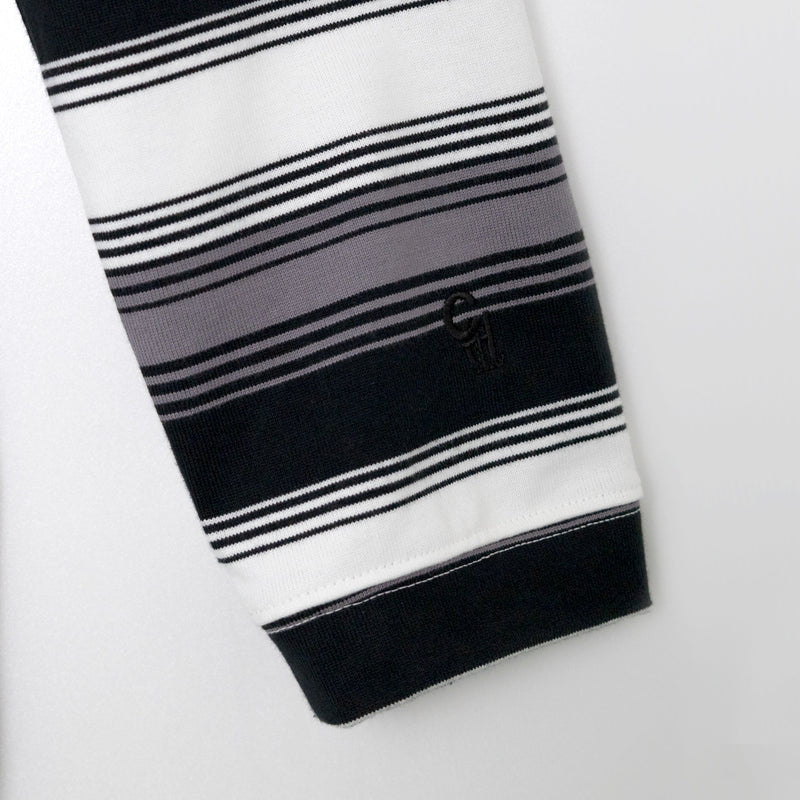 【 Original Charcoal 】Mono Border  Foot WP6 L/S