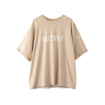 【 ONEWAY 】"ONEWAY  COLLEGE" S/S TEE　BEIGE