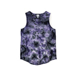 【 Original Charcoal 】Thermal Tie-Dye T/T　WHITE/NAVY