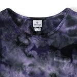 【 Original Charcoal 】Thermal Tie-Dye T/T　WHITE/NAVY