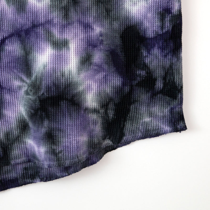 【 Original Charcoal 】Thermal Tie-Dye T/T　WHITE/NAVY