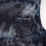 【 Original Charcoal 】Thermal Tie-Dye T/T　BLACK/PURPLE