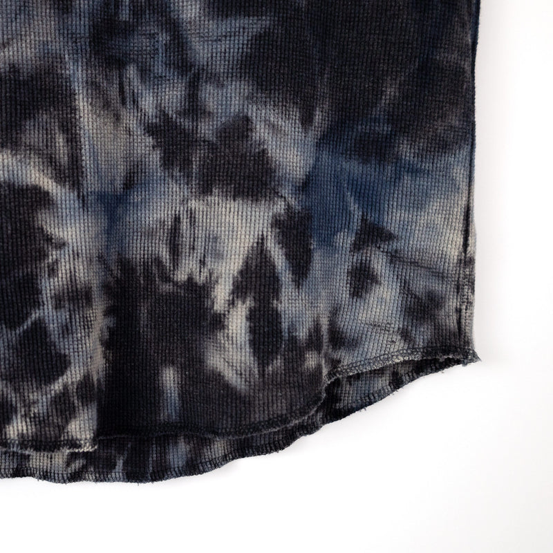 【 Original Charcoal 】Thermal Tie-Dye T/T　BLACK/PURPLE