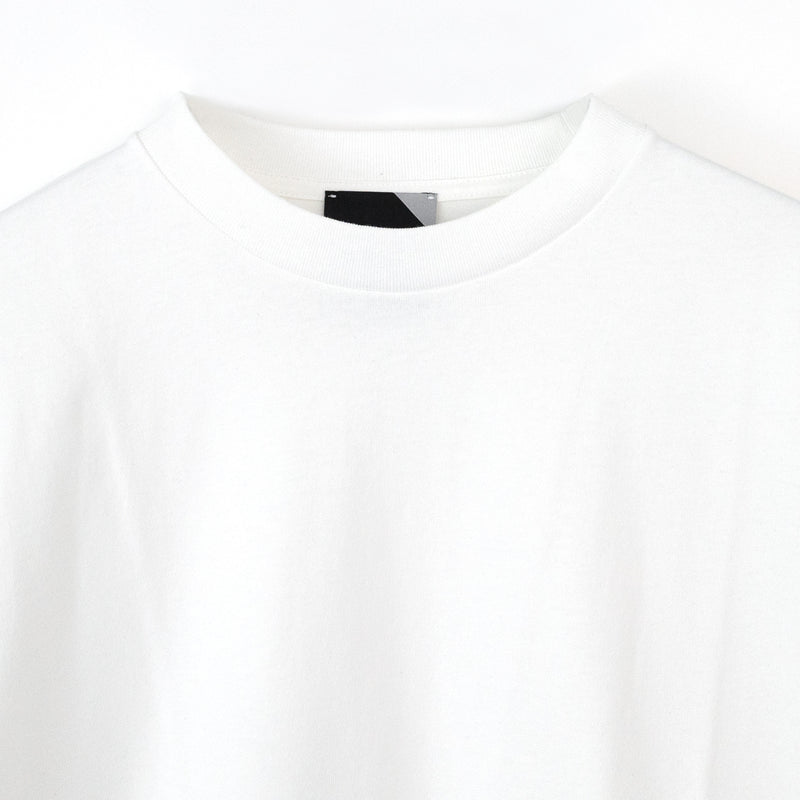 【 ATON 】SUVIN AIR SPINNING OVERSIZED T WHITE