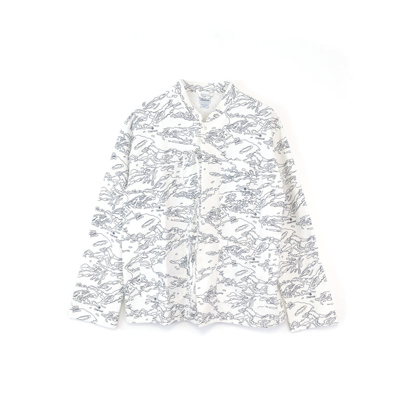 【 Original Charcoal 】All Print String Jacket