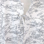 【 Original Charcoal 】All Print String Jacket