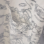 【 Original Charcoal 】All Print String Jacket