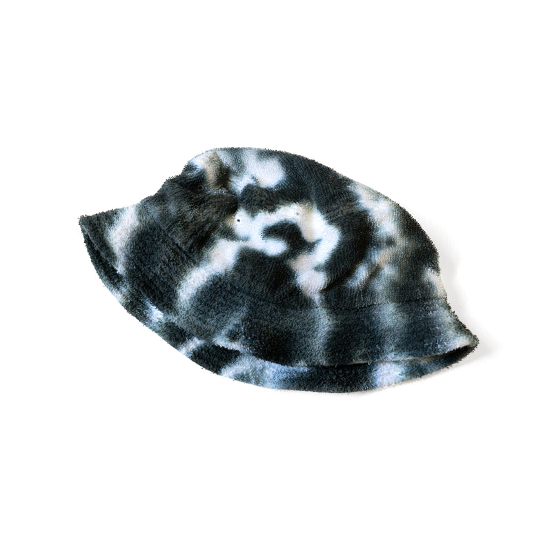 【 Original Charcoal 】Pile Tie-Dye Bucket Hat