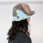 【 Original Charcoal 】Pile Tie-Dye Bucket Hat