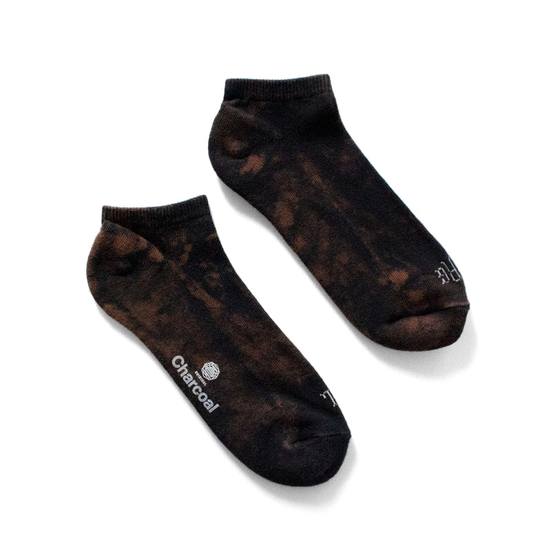 【 Original Charcoal 】Tie-Dye Sneaker Socks
