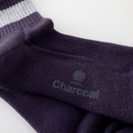 【 Original Charcoal 】Glitter Line Socks M