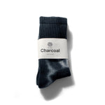 【 Original Charcoal 】Pile Taperd Socks Reg N-Dye　Grey