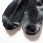 【 Original Charcoal 】Pile Taperd Socks Reg N-Dye　Grey