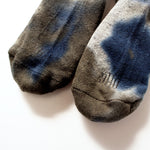 【 Original Charcoal 】Pile Taperd Socks Reg N-Dye　Mul/Grey