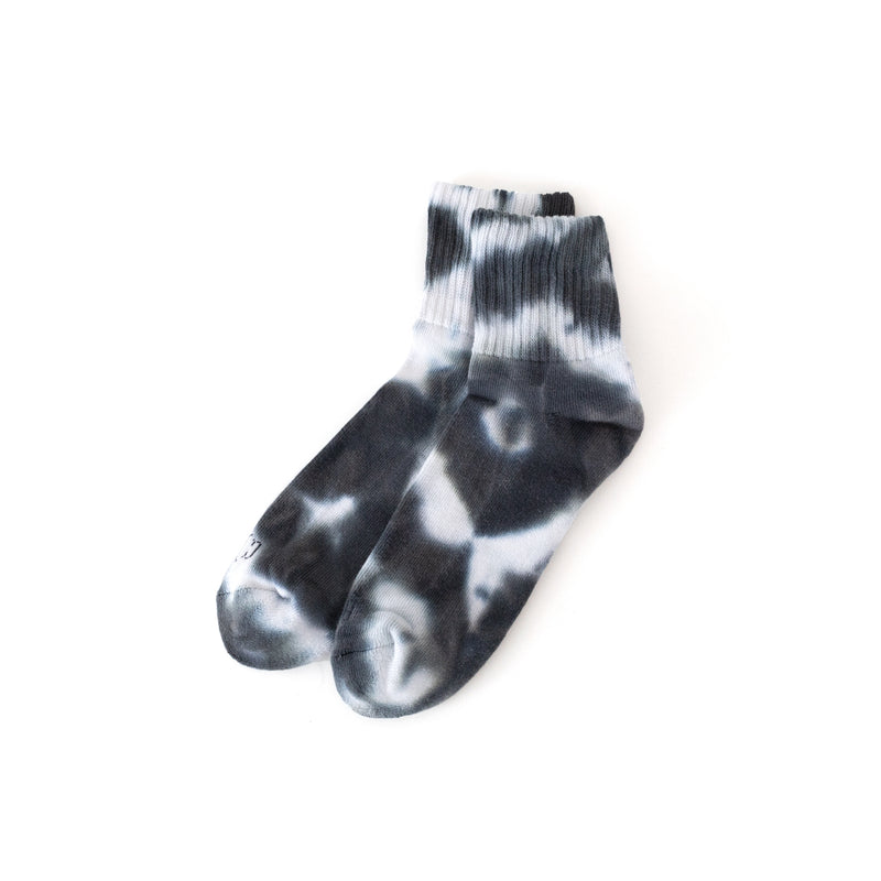 【 Original Charcoal 】Pile Tie-Dye Anklet