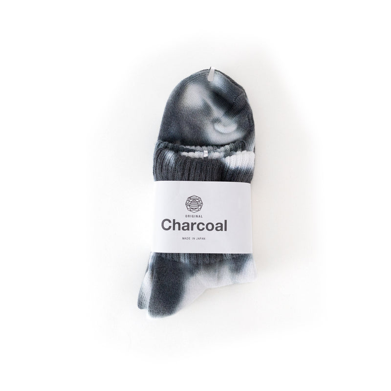【 Original Charcoal 】Pile Tie-Dye Anklet