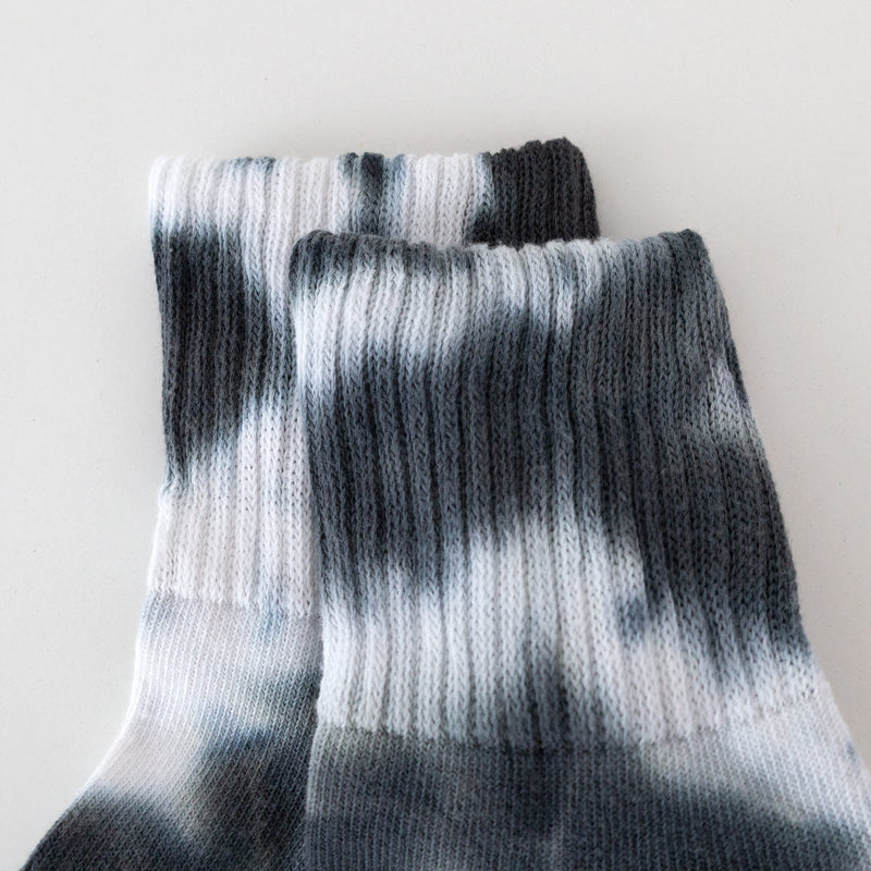 【 Original Charcoal 】Pile Tie-Dye Anklet