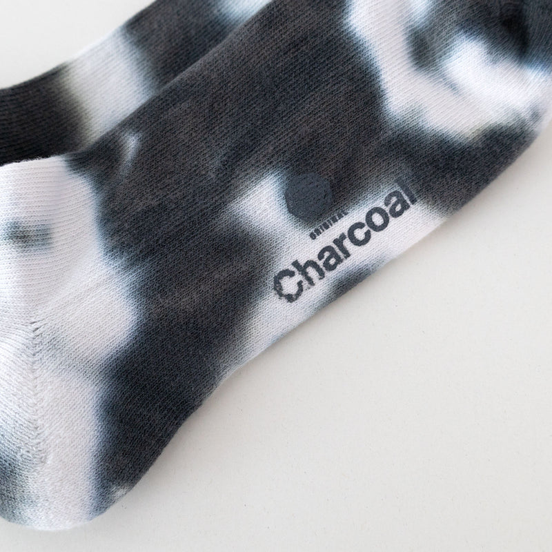 【 Original Charcoal 】Pile Tie-Dye Anklet