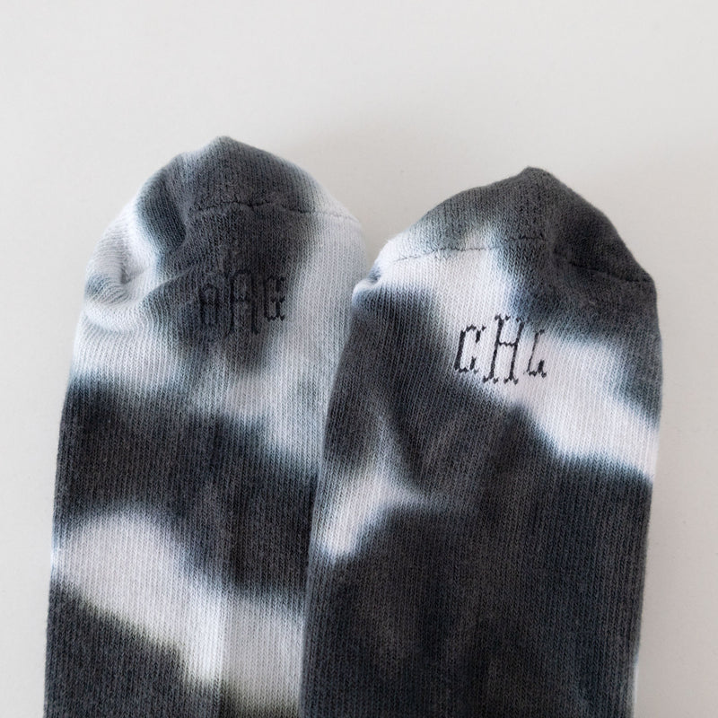 【 Original Charcoal 】Pile Tie-Dye Anklet