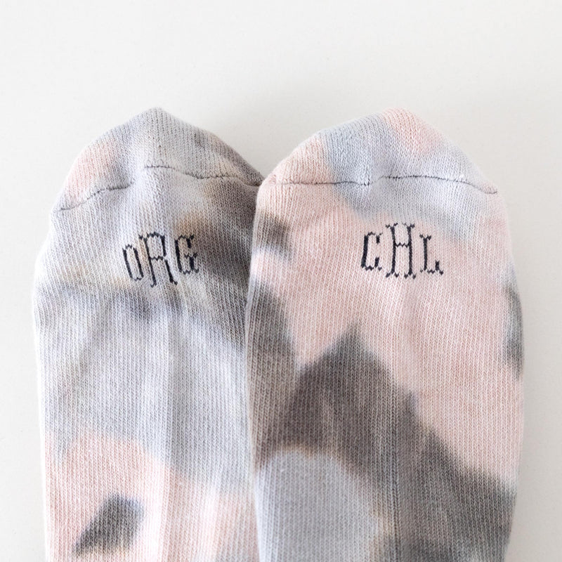 【 Original Charcoal 】Pile Tie-Dye Sneaker N/Slip　