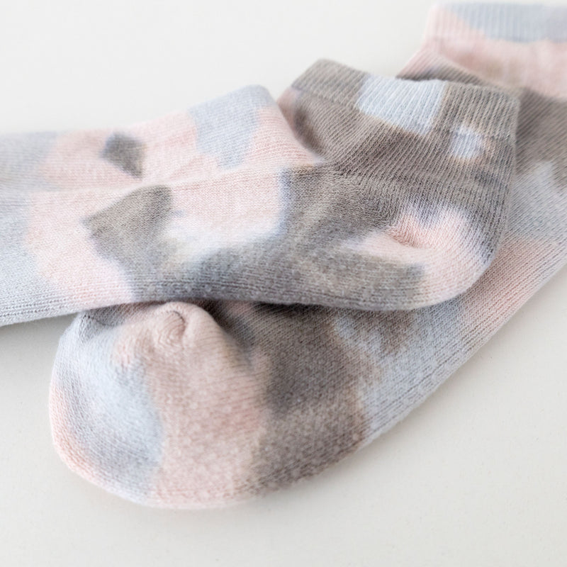 【 Original Charcoal 】Pile Tie-Dye Sneaker N/Slip　