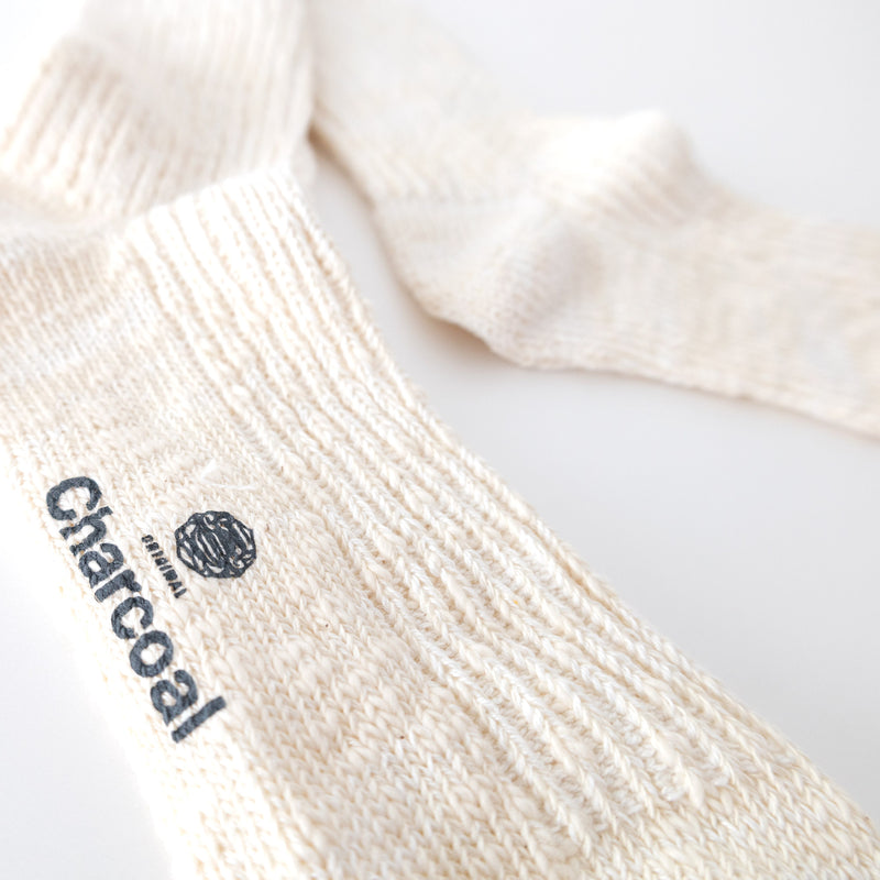【 Original Charcoal 】Cotton Slub Mix Socks