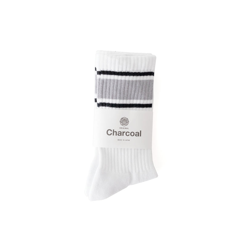 【 Original Charcoal 】Line Reg Socks