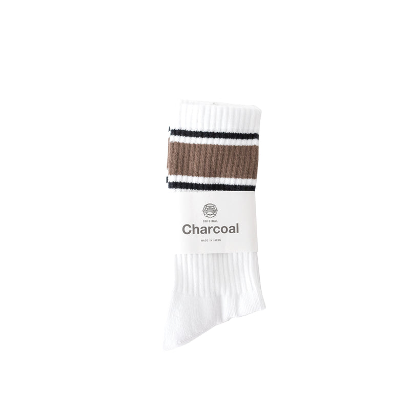 【 Original Charcoal 】Line Reg Socks