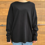 【 iori 】DOLMAN  LONG SLEEVES SOLID