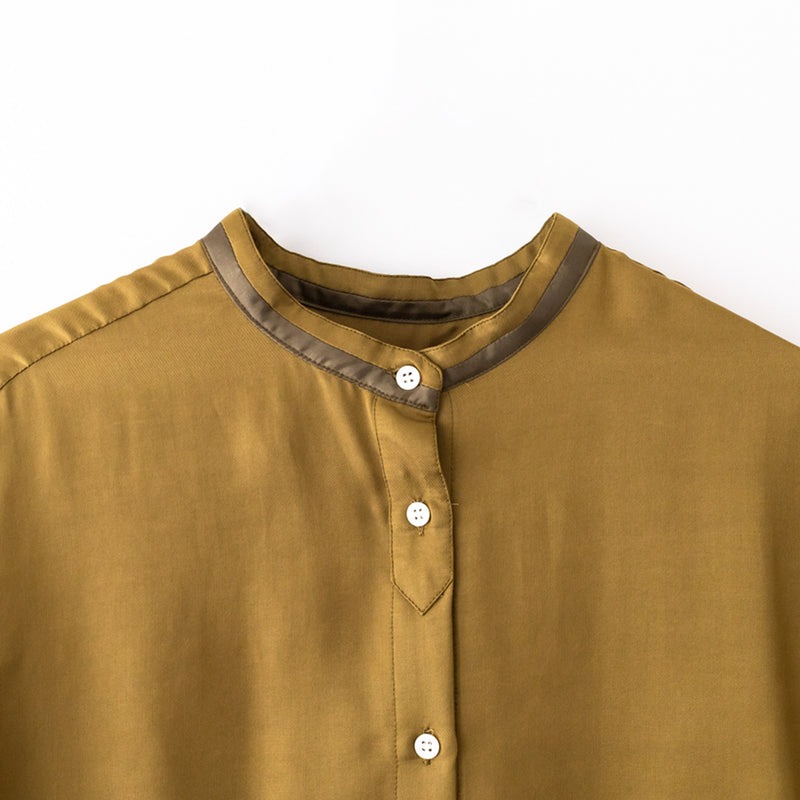 【 BRISEMY 】BAND COLLAR SHIRTS