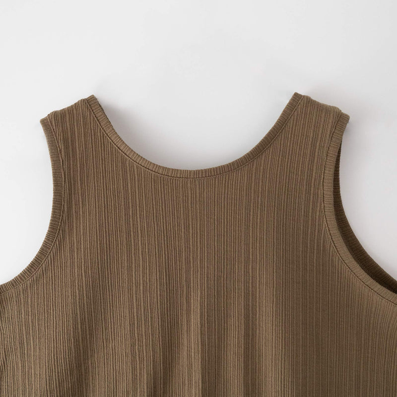 【 BRISEMY 】TWIST RIB TANK