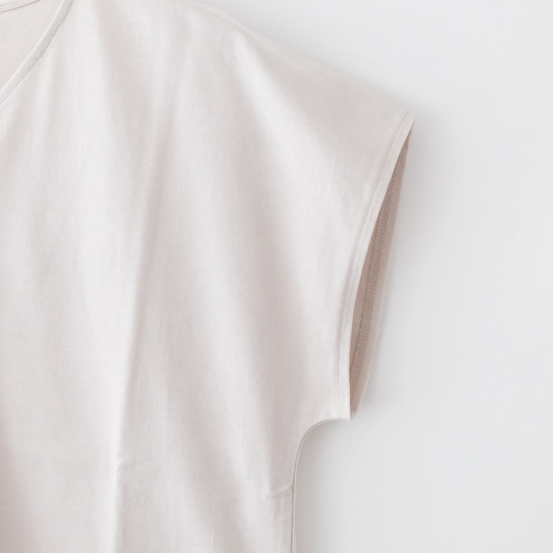 【 BRISEMY 】HEART NECK FRENCH TEE