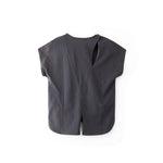 【 BRISEMY 】HEART NECK FRENCH TEE