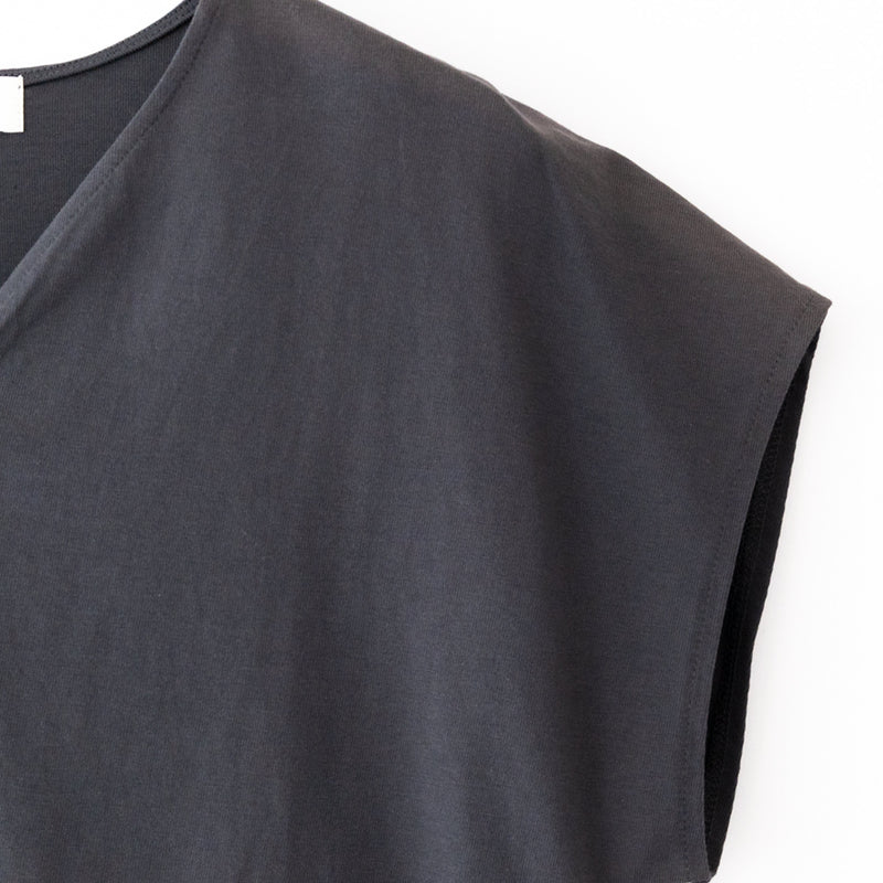 【 BRISEMY 】HEART NECK FRENCH TEE