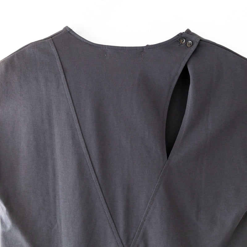 【 BRISEMY 】HEART NECK FRENCH TEE