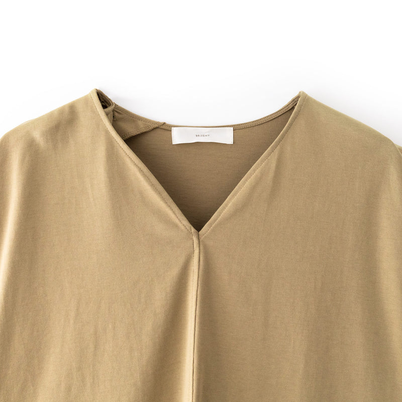 【 BRISEMY 】HEART NECK FRENCH TEE
