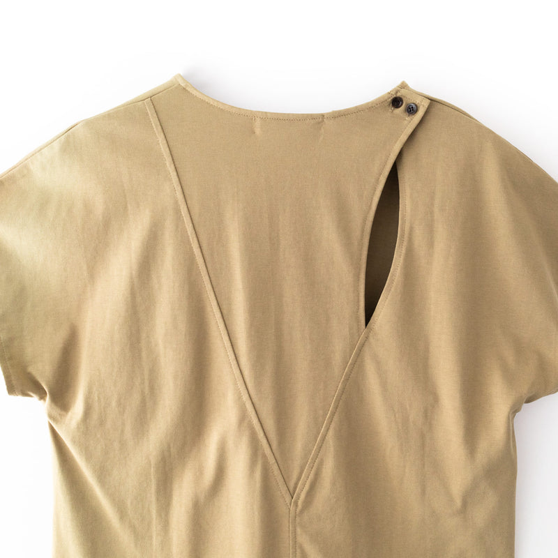 【 BRISEMY 】HEART NECK FRENCH TEE