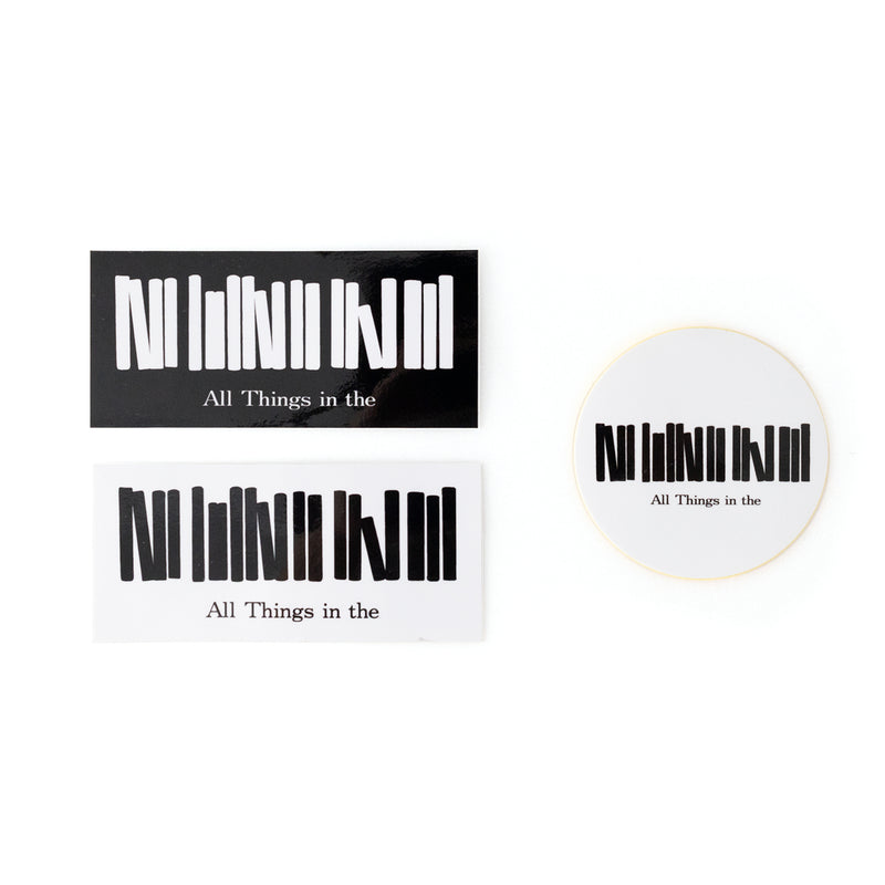【 All Things in the 】Sticker　Maru