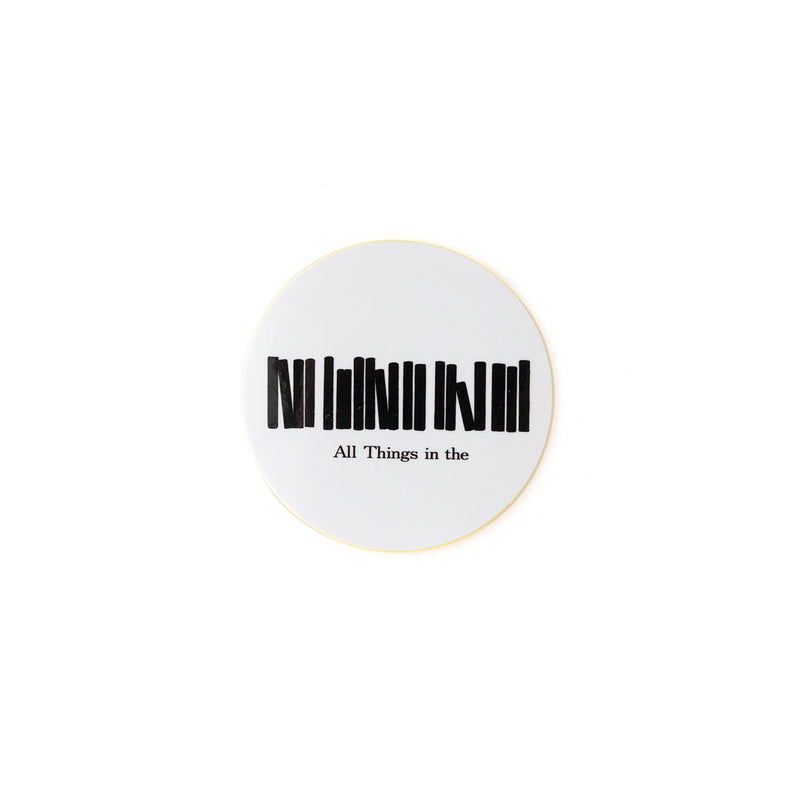 【 All Things in the 】Sticker　Maru