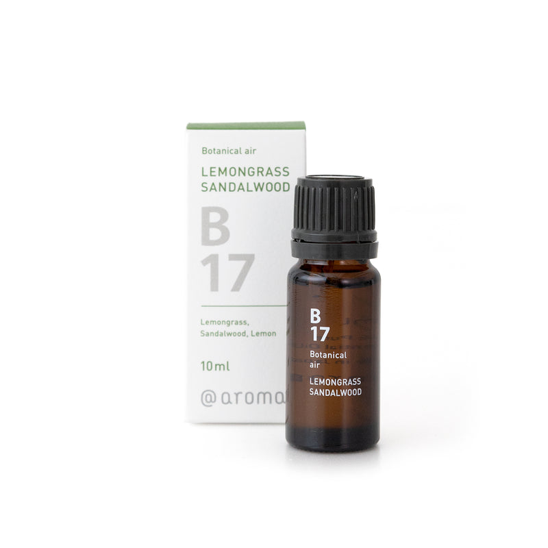 【 @aroma 】Botanical air B17　レモングラスサンダルウッド 10ml