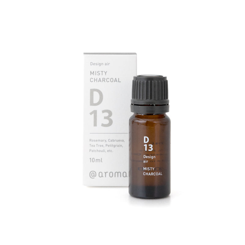 【 @aroma 】Design air D13　ミスティーチャコール 10ml