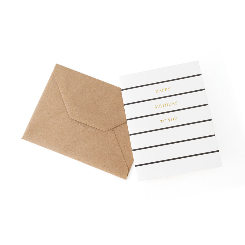 【 Sugar Paper 】  Birthday Card